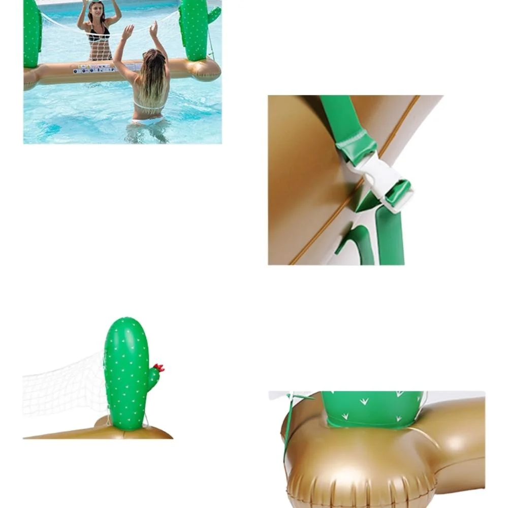 Inflatable Volleyball Net Court Summer Water Game Swimming Toys for Kids Wyz19983