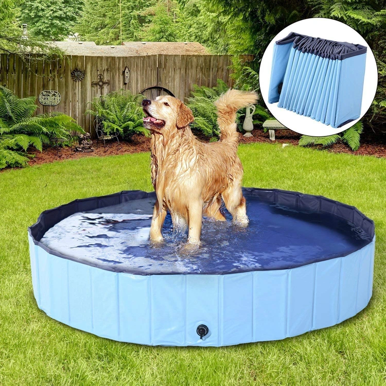 Wholesale Collapsible Dog Swimming Folding Pool Portable Pet Swim Pool Dog Bathing Tub