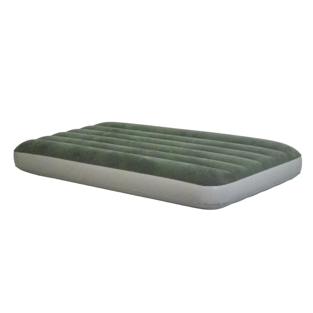 PVC Flocking Airbed for Camping Use