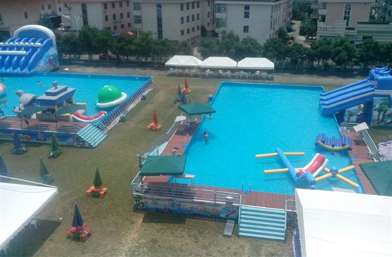 Inflatable Water Slide Swimming Pool for Water Park Game
