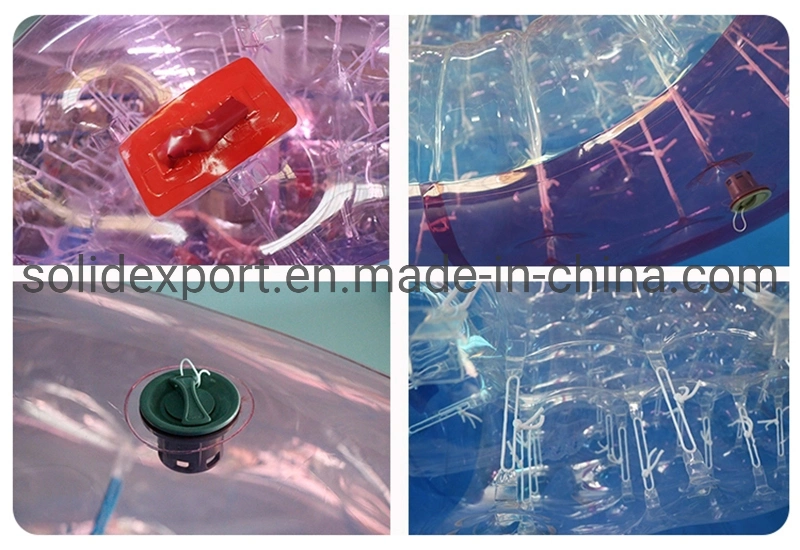 Manufacturer Sales Green PVC/TPU Inflatable Water Roller for Park