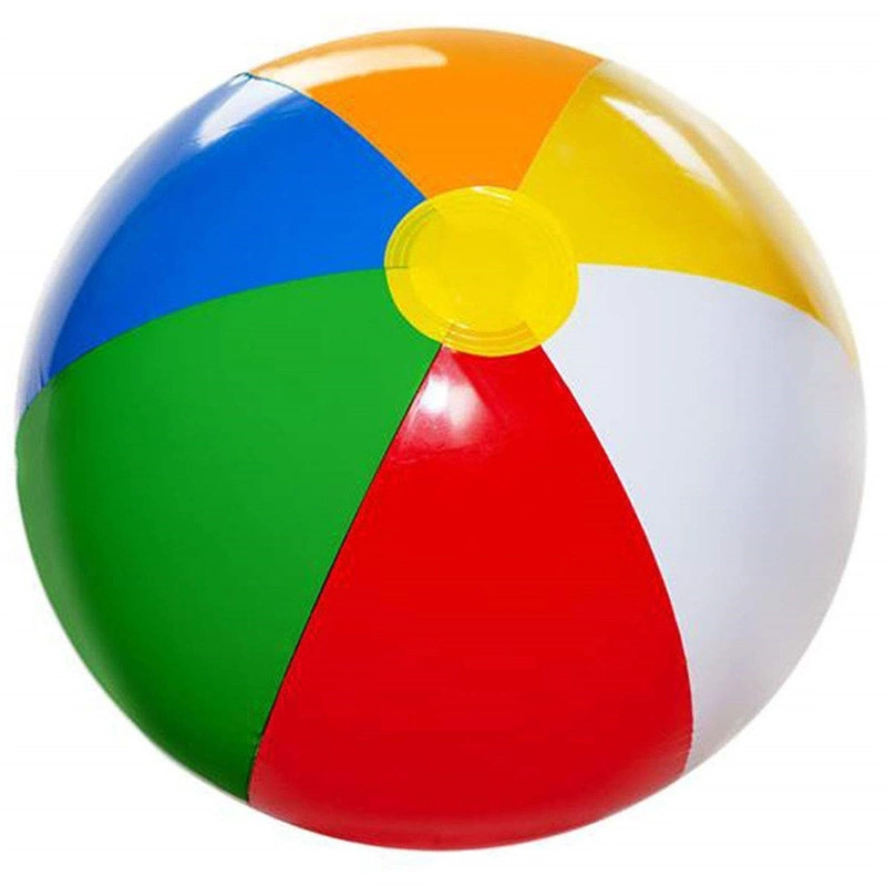 Inflatable Giant Colorful Beach Ball Large Three-Color Thickened PVC Water Volleyball Football Outdoor Party Kids Toys Bl15372