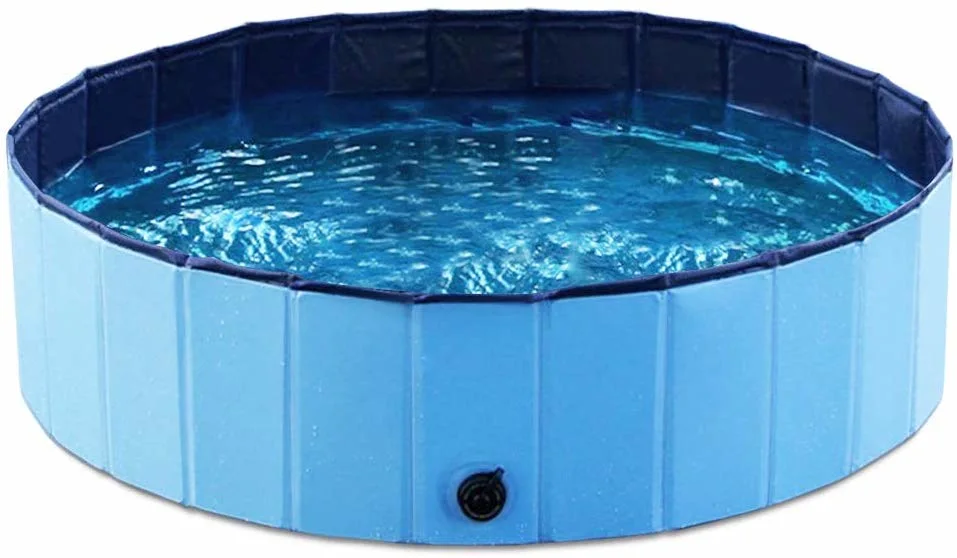 Collapsible Pet Dog Bath Pool, Kiddie Pool Foldable Bathing Tub Outdoor Pools