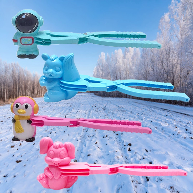 Snowball Making Tools Cartoon Shaped Snow Tools Fun Winter and Summer Children&prime; S Outdoor Activities Snow and Beach Molds