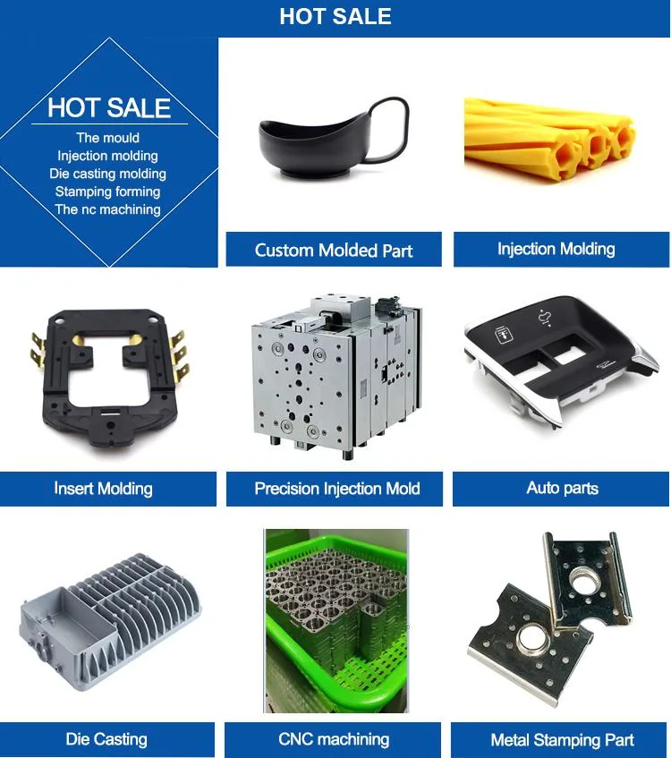 Customized Plastic ABS/PC/PA66/POM/TPU/PP/PVC/Pet/HDPE Injection Mould Parts Plastic Injection Molding Products for Auto Parts/Household Products