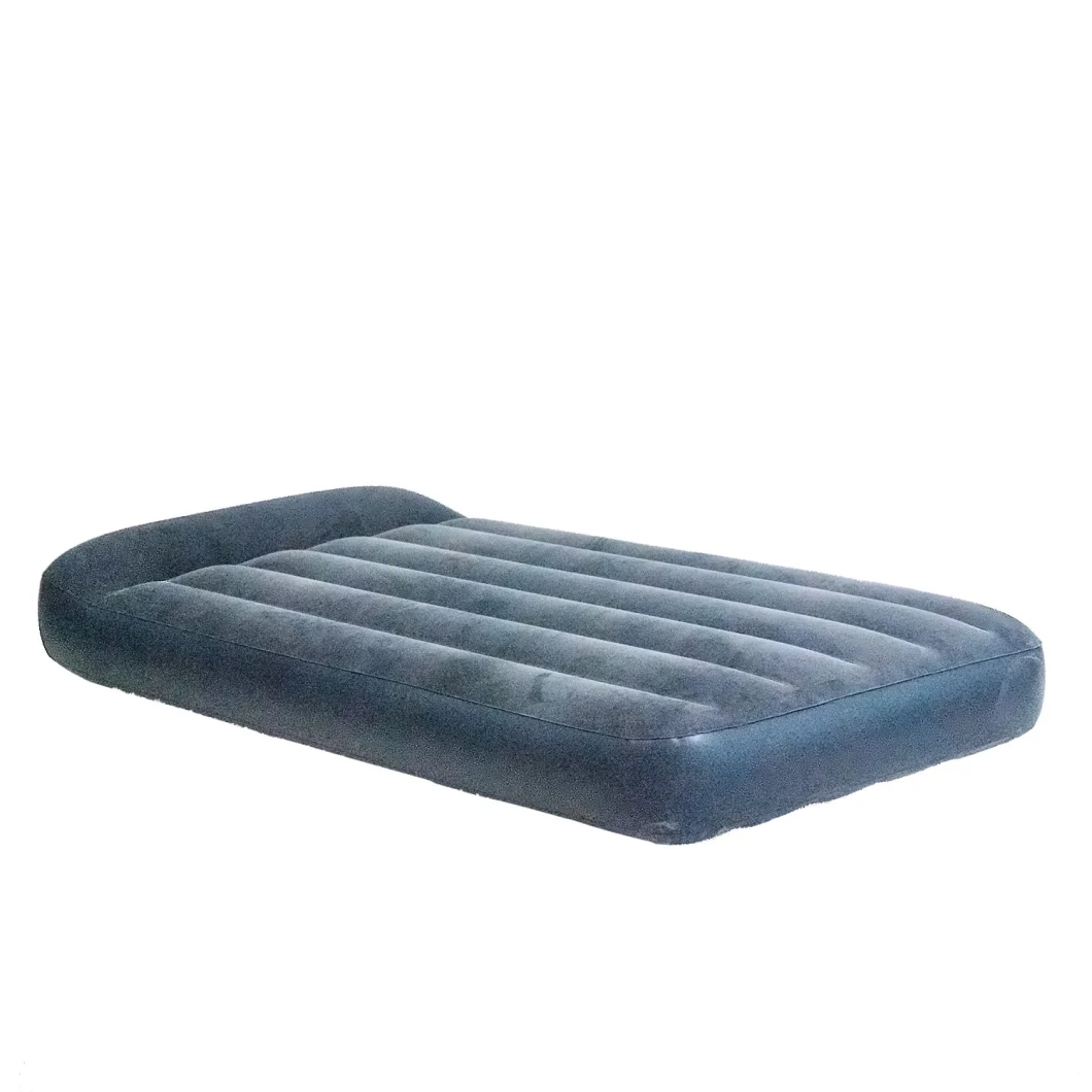 Factory Direct Price Electric Airbed with Built in Pump Fast Inflation Camping Carry Bag Inflatable Air Bed