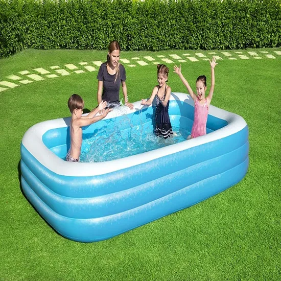 Inflatable Cactus Ring Toss Game Set Swimming Pool Game Toys Backyard Water Sprinkler for Kids Children