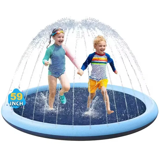 Splash Water Pad Sprinkler for Kids Outdoor Summer Toys Play Mat