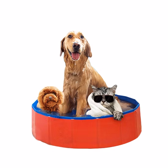 Pet Inflatable PVC Foldable Swimming Pool