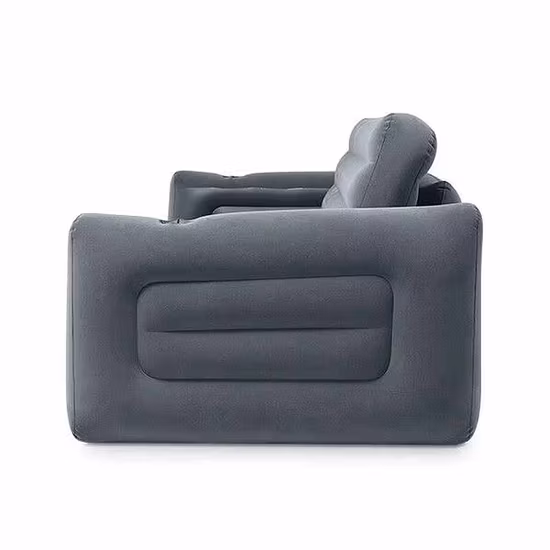 New Hot Sell PVC Flocking Inflatable Mattress Car Air Bed Sofa