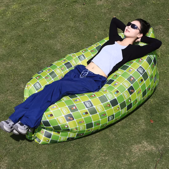 Indoor Outdoor Inflatable Futniture Air Chair Air Sleeping Lazy Sofa
