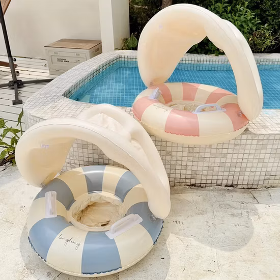 Water Sports High Quality Inflatable Tire Seahorse Swim Ring for Adults Inflatable Swimming Ring