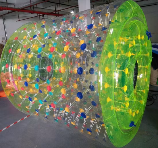 Factory Customized Deign Colorful Inflatable Aqua Roller for Sale
